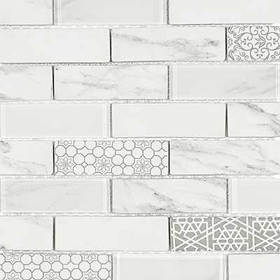 FTKP104 - SNOW DROP WHITE INTERLOCKING