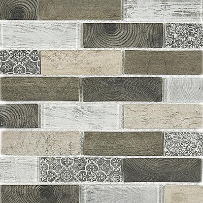FTPB040 MISTY GREY WOODGRAIN INTERLOCKING